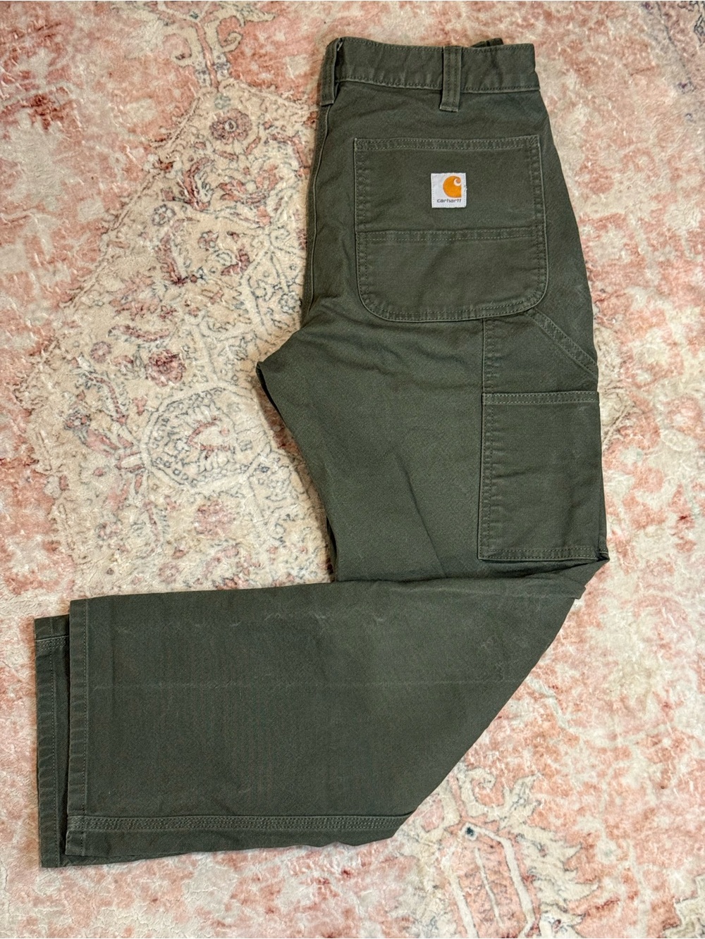 Carhartt Men's Dark Olive Utility Cargo Pants